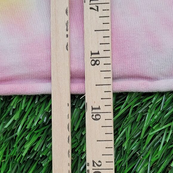 Pink-Floyd Pastel Tie-Dye Shirt Womens Medium 19x19 Cropped - Picture 5 of 11